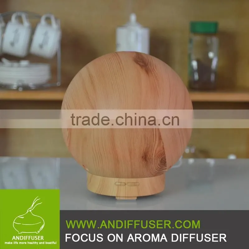 wholesale special design 400ml green round electric aromatherapy air diffuser machines