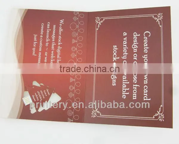 2013 christmas gift paper NFC/USB webkey china supplier, pop up customer's websites brochure paper webkey