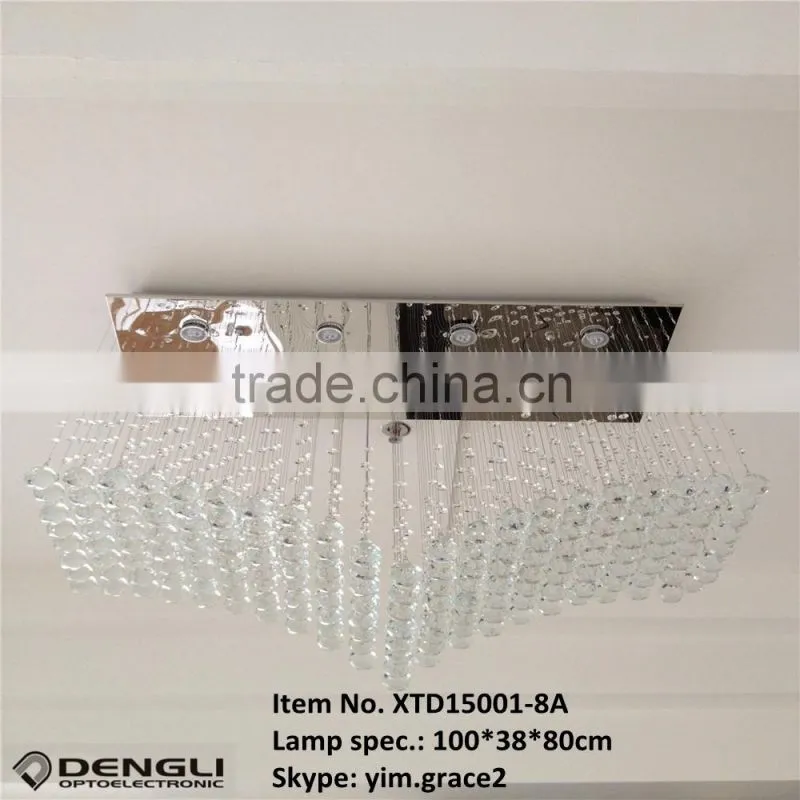 modern crystal chandelier pendant light for hotel home villa