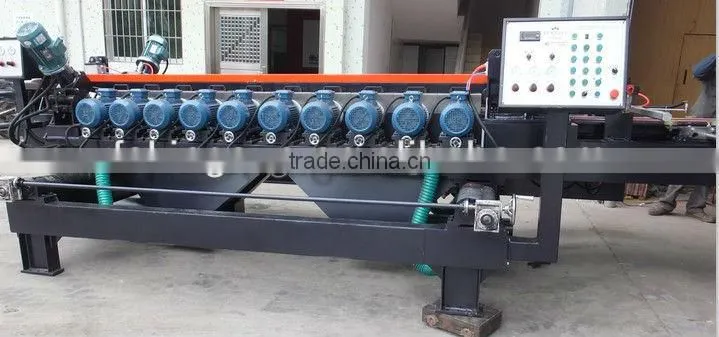 Tile Squaring and Chamfering Machine