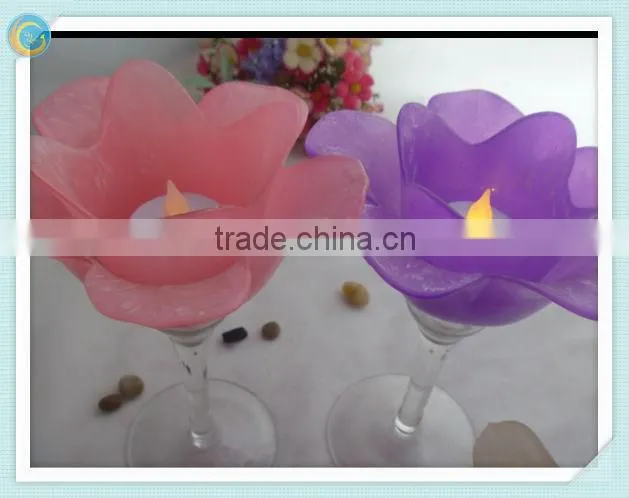 gold candelabra goblet candle holder