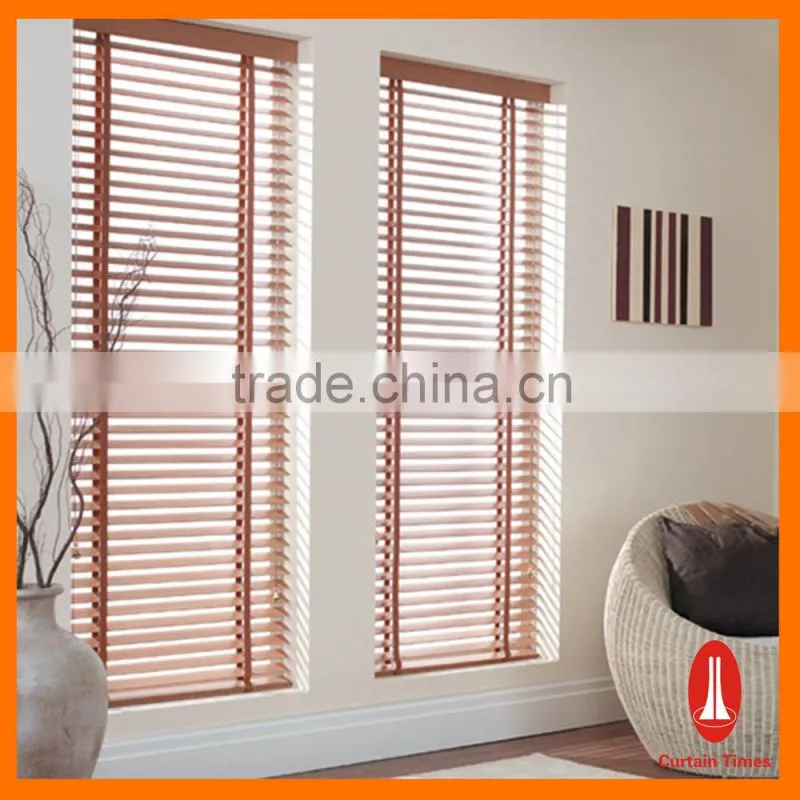 Curtain times Window Wooden Blinds, High Quality Wooden Blinds
