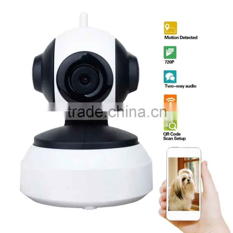 hotselling ip camera price list HD Cube cctv camera wifi ip camera