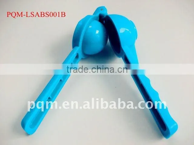 Plastic ABS blue lemon squeezer 001B