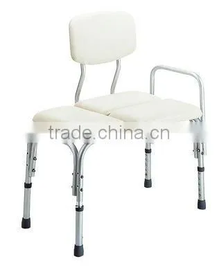 Adjustable Transfer Bench With Backrest