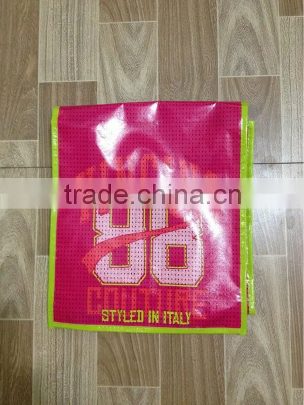 2014 kids love design pp lamination custom woven school bag