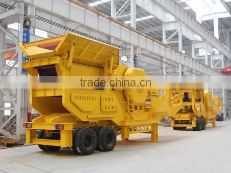 mobile crushing station