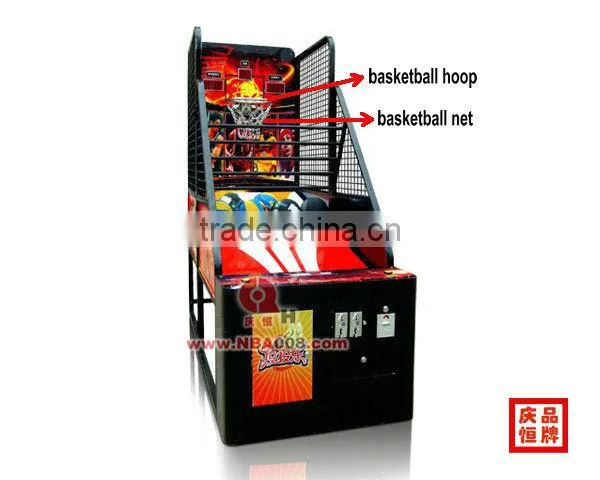 beautiful basketball coin operated arcade machine