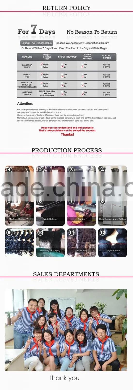 100% Human Hair Extensions Clip In Hair