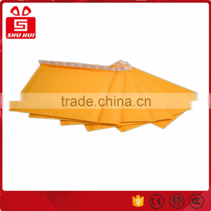 Kraft bubble envelopes orange color black kraft envelope shenzhen bubble envelope