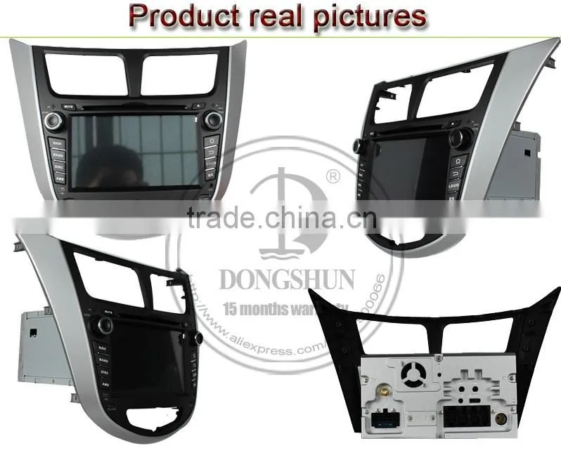 7" Hyundai Verna Accent 2011-2012 pure android 4.2.2 car DVD GPS with WIFI/3G
