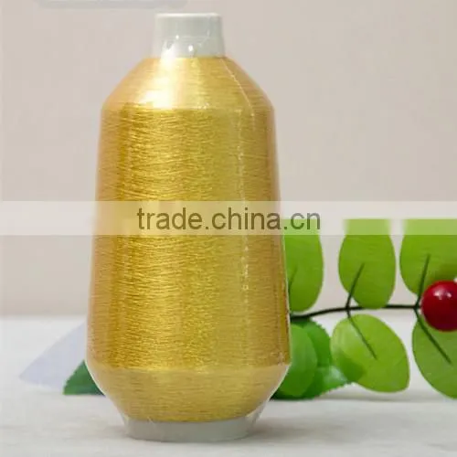 2015 promotional japanese golden metallic yarn