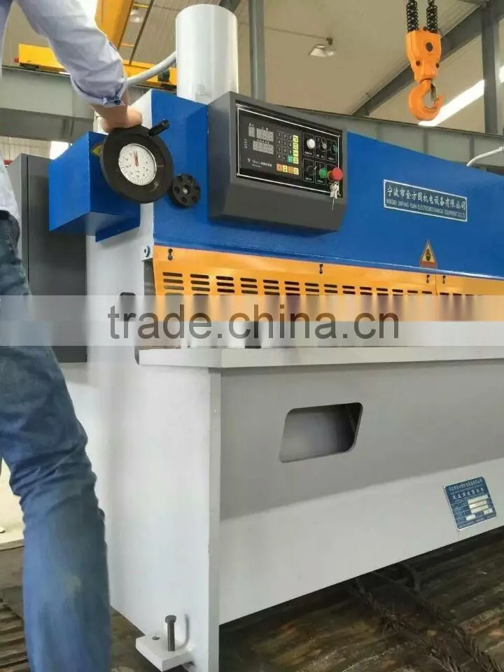 Best price cnc steel plate cutter 12ft hydraulic sheet shearing machine