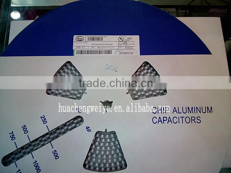 SMD Aluminum electrolytic Capacitors 4.7UF 50V 4*5