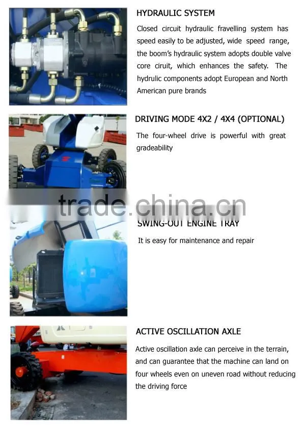 5300kg 12m cherry picker manufactuer