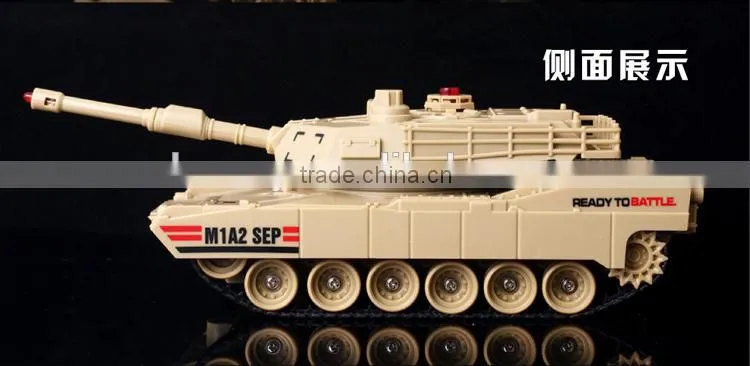 JD803infrared control 1:48 RC battle tanks in helicopter chenghai rc tank 3channel hecopter