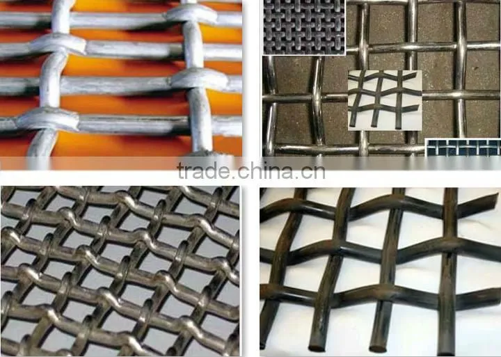 Hot sale 2.34mm heavy duty Crimped wire mesh / Crimped wire mesh large