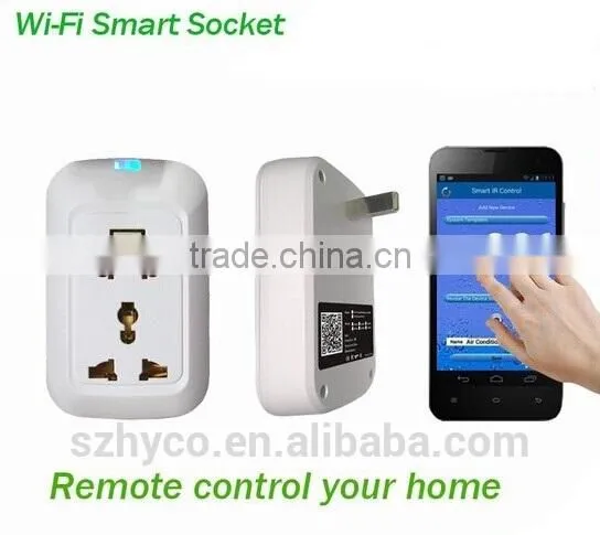 Android/iOS Long Distance Remote Control Wifi Smart Socket