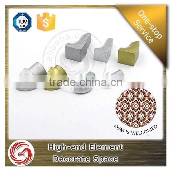 Good quality retail store aluminium edging metal tile trim
