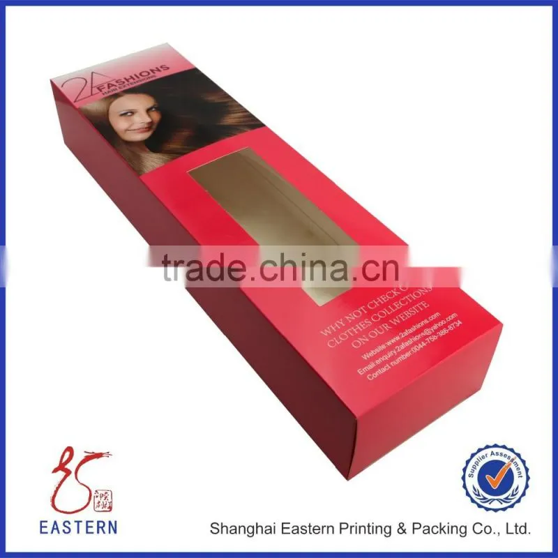 Custom Packaging For Hair Extensions/Hair Extension Box