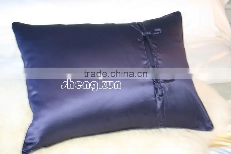 2014 New 19mm Colored charmeuse silk pillow slips