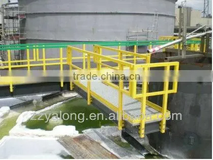 Anti-slip frp walking platform,corrosion resistant fiberglass platform,frp pultrusion profiles