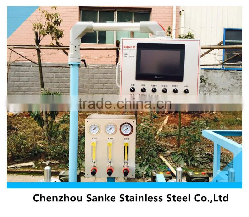 Round ERW Pipe Metal SS Pipe Making Machine/pipe production line