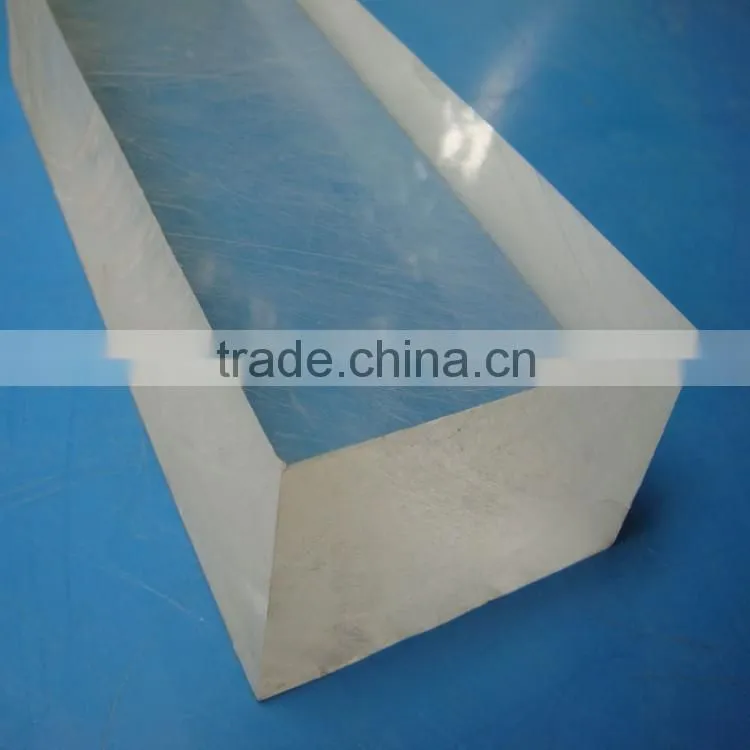 Free sample custom transparent PMMA plastic acrylic rod 5mm diameter cast acrylic rod