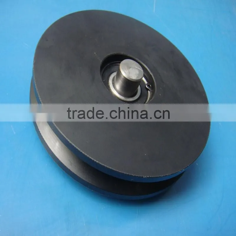 Customized material slide roller plastic mc nylon crane sheave pulley as your drawings