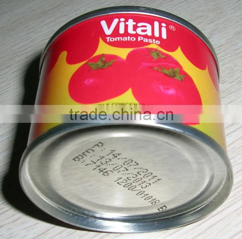 canned tomato paste 70g