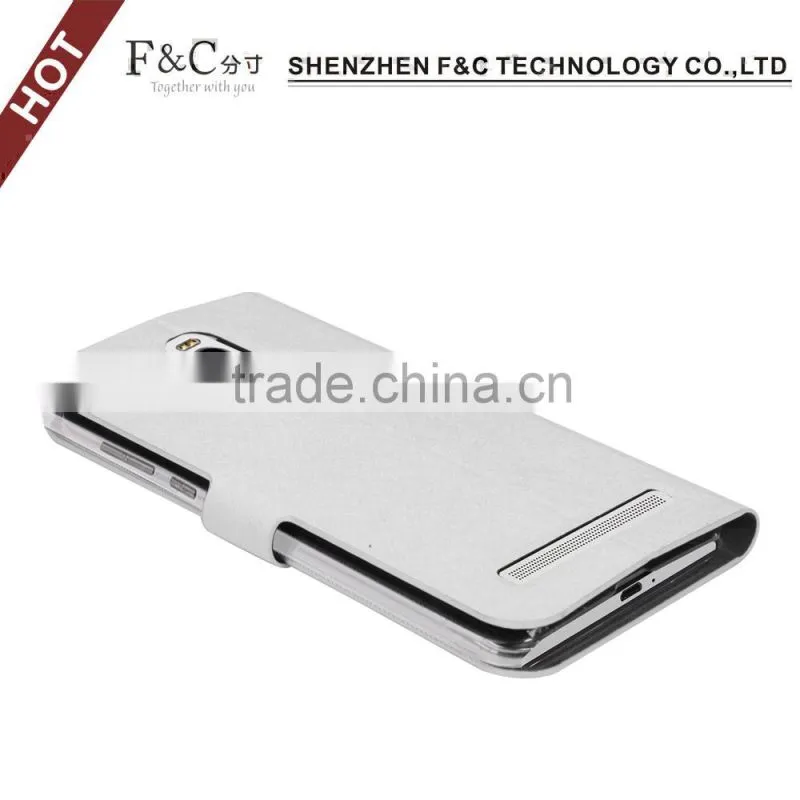 PU case for Asus ZenFone 2 ZE551ML new phone wallet cover with stand