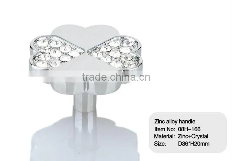 Unique drawer crystal knobs