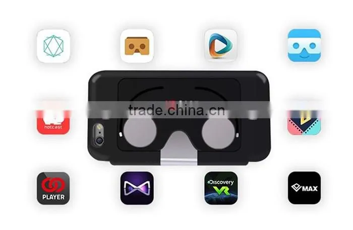 3D VR Case Portable Virtual VR MObile Phone Case for Iphone 6/6s