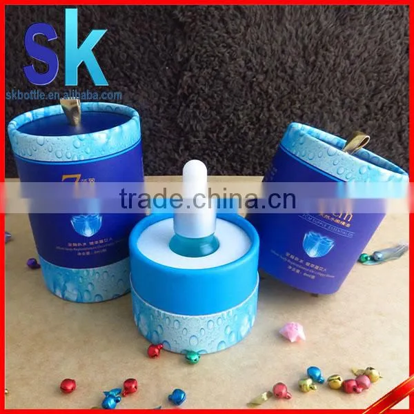 new product paper tube for 15ml 20ml 30ml glass dropper bottle