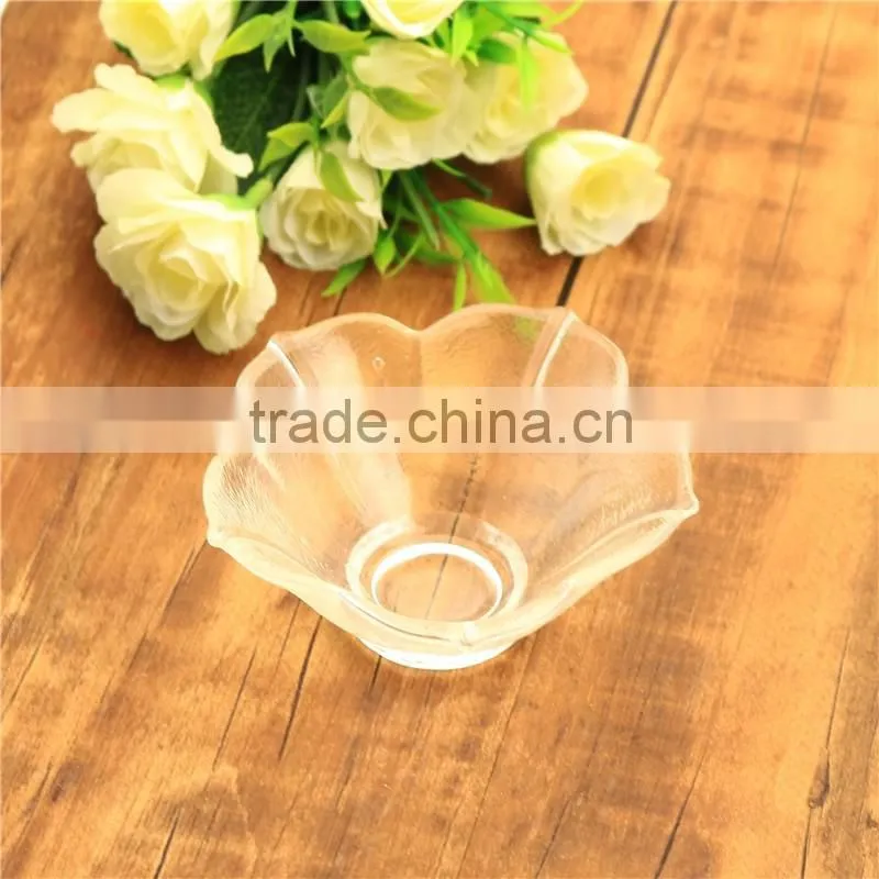 Sodalime glass bowl handblown in stocks popular Cup High Qulity ice cream bowl