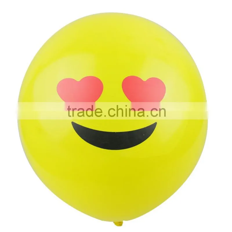 Children gift balloon game ballon manufactured emoji balloon