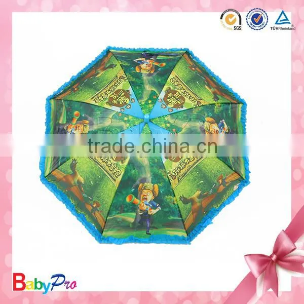 2015 Hot Sale Promotional Light Rain Umbrella Kid Umbrella