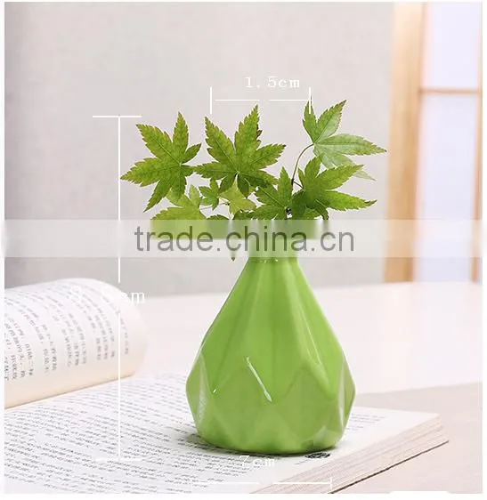 Bright color glazed Bloomingville Ceramic Vase with different colors
