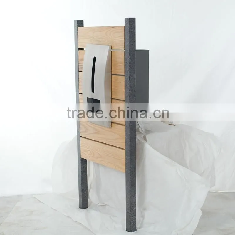 Timber mailbox/decorative wooden letter box