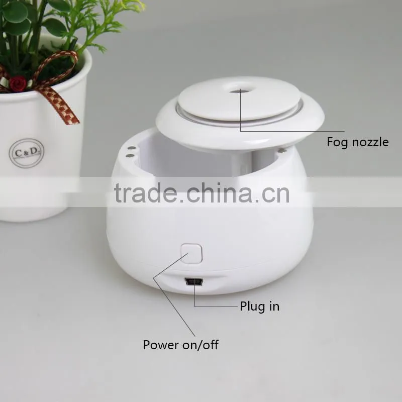 Veister Portable Mini USB Humidifier Air Purifier Aroma Diffuser for Office Home Room