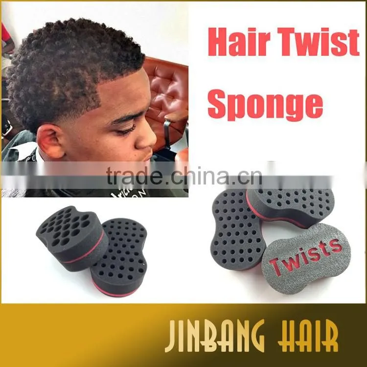 2016 Hot Brand New Fashion Magic Hair Twist Sponge Dreads Twisting Locks Dreadlocks Curl Brush Sponge Barber Hair Brush New