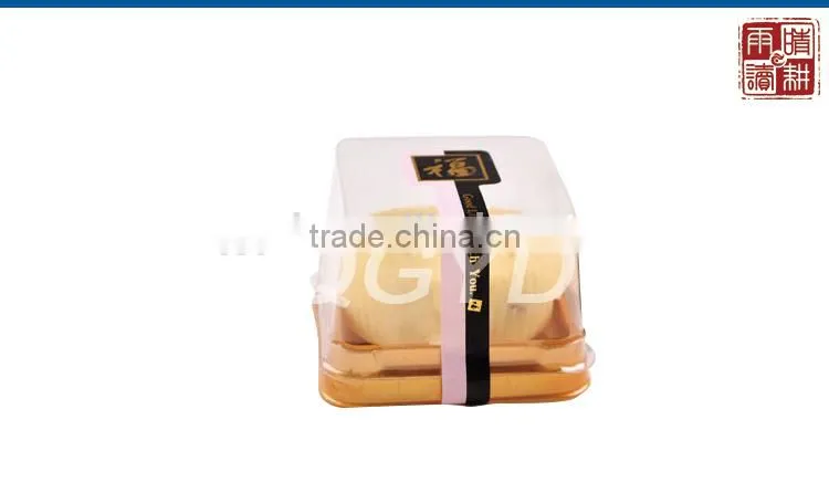 manufacturer custom food garde plastic cake box