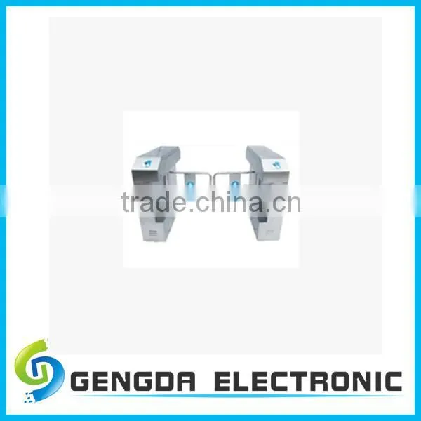 low noise high capacity waterproof identification access control turnstile 304 stainless steel swing barrier