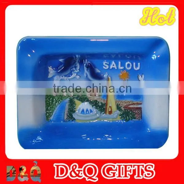 2015 New design souvenir ceramic ashtray ceramic cigar ashtray