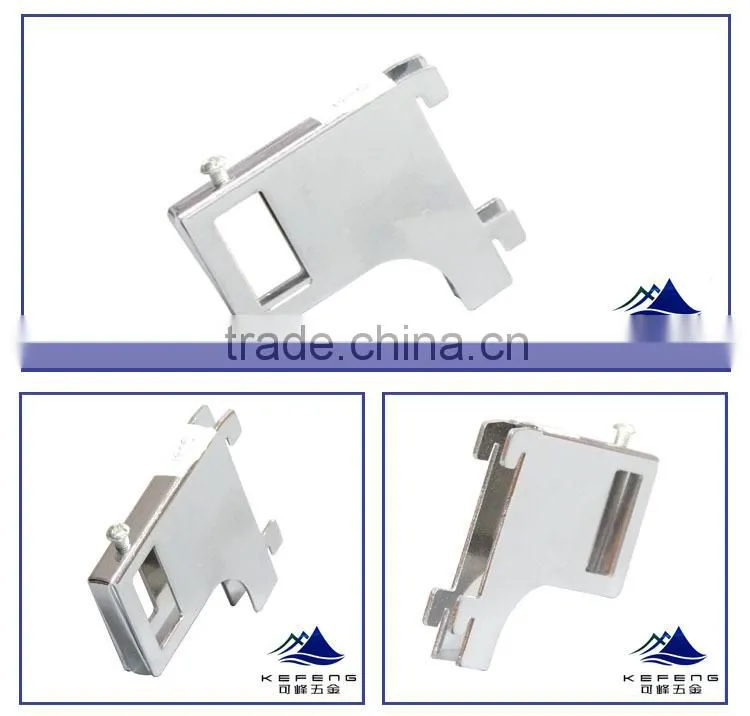 square tube support bracket for strut slotted upright ,display support bracket KF-G031