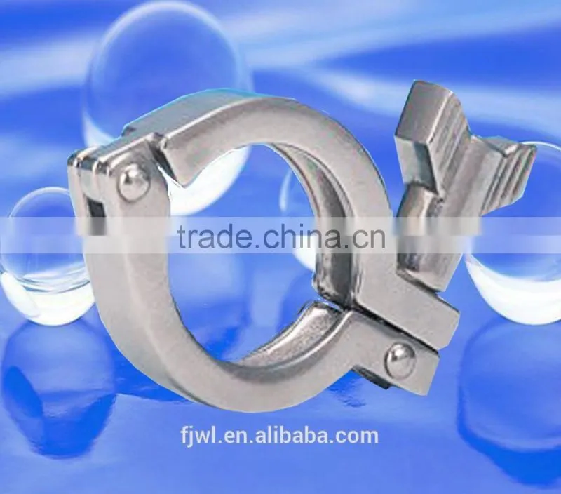 Hot sale SS304/316L stainless steel pipe fitting clamp