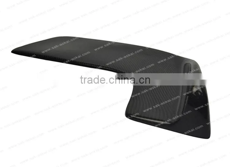 Carbon Fiber Car Front Lip Spoiler Bumper Flap Car Splitter 2pcs