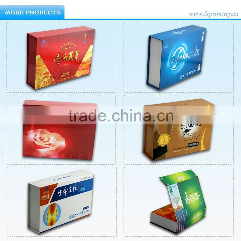 Fresh and Natural Cosmetic Box Packaging in China