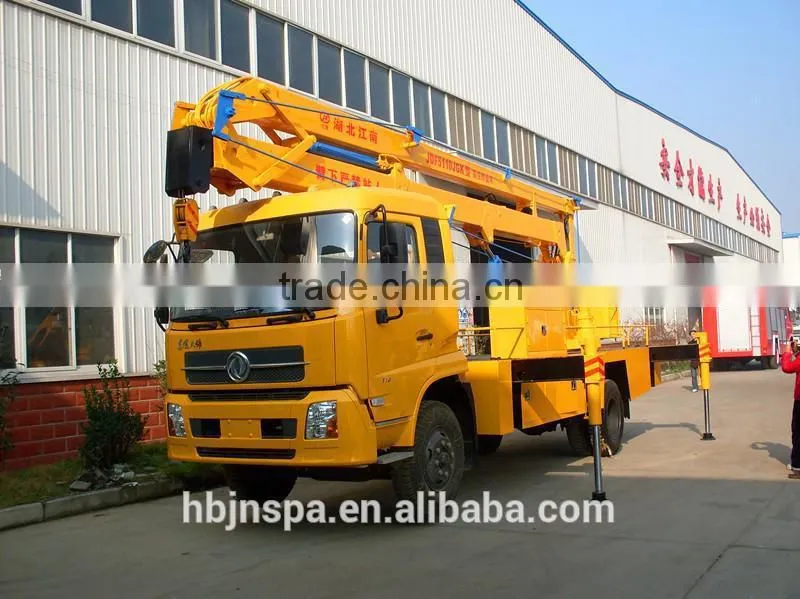 export 20m hydraulic platform lift truck