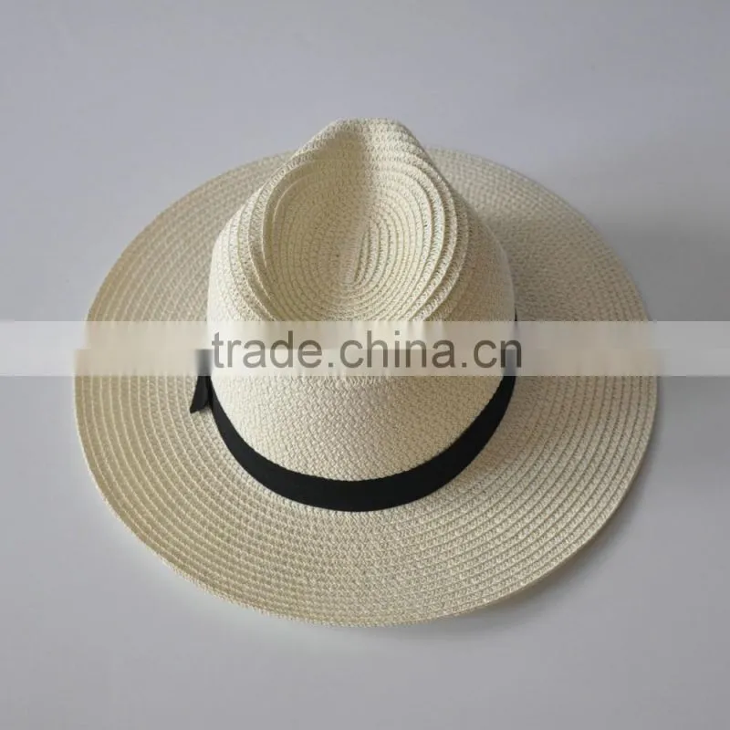 2015 Cheap Wholesale Paper Ladies Woven Paper Straw Hat